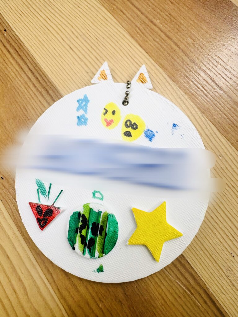 ネームチャーム作品